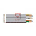 PVC Insulated Flat Elevator Travel Cable , Elevator Cctv Cable 300 / 500V for sale