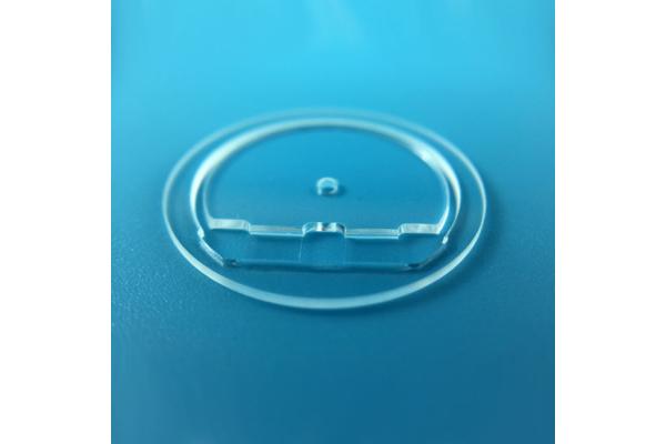 Round Quartz Pendulous Reed High Temperature Resistance 0.05mm Tolerance