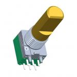 Horizontal Type Rotary Absolute Encoder Metal Shaft For Walkie Talkie Channel Controls for sale