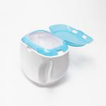 Square PET Plastic Washing Beads Packaging Storage Jar With PP Cap