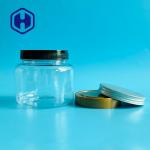 25OZ 750ml Round Biscuits Clear Plastic Cookies Jar With Screw Lid for sale