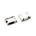 Female 5 Pin 5.9mm Pitch Mini Micro USB Connectors With Post Plain Port for sale