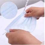 Elastic Earloop 3 Layer Face Mask Soft 3 Ply Non Woven Face Mask