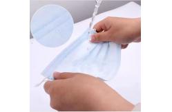 China Elastic Earloop 3 Layer Face Mask Soft 3 Ply Non Woven Face Mask supplier