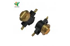 China Copper Head KSD302 Bimetallic Thermostat Temperature Switch 250V 15A To 60A supplier