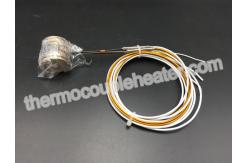 China Brass Coil Heaters For Hot Runner Mold  With Thermocouple And Metal Clip supplier