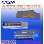 957 100 Pin Centronics Connector With Side Cable Entry Zinc Cover