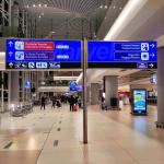 28 Inch Stretched Bar LCD Display , Ultra Wide Strip Shelf Edge Advertising Digital Signage for sale