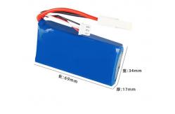 China 2S 1500mAh 7.4V Polymer Li Ion Battery 903462 Wireless RC Helicopter Lipo Battery supplier