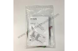 China PHiliph CBL Reusable ECG Leadwires 5 Leadset Snap AAMI ICU M1644A 989803144991 supplier
