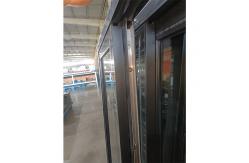 China Black Electrophoresis Aluminum Sliding Window And Door 4x4 supplier
