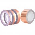 Up To 120C Temperature Resistant Flexible Conductive Copper Tape Shielding for sale