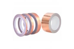 China Up To 120C Temperature Resistant Flexible Conductive Copper Tape Shielding supplier