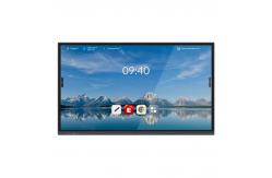 China 65 Inch Black Frame Interactive Touch Screen Whiteboard With 1x10W Speakers supplier