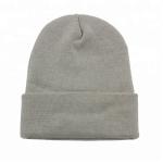 Cold Proof Delicate Girl Beanie Hats , Simple Design Winter Stocking Hats for sale