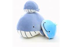 China Light Blue Fish Stuffed Plush Toys supplier