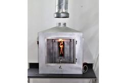 China Single - Flame Source Testing Equipment Equipped With Manual Adjustable Damper Device supplier