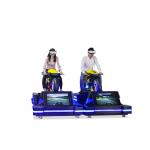 Multiple Players Motion Simulator Ride , Black 1500w Electric Racing VR Motion Ride