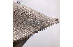 China Bruckram Cotton Canvas Horse Hair Interlining 150cm Width supplier