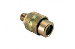 China Hydraulic Jacks Zinc Plated Steel Threaded Quick Connect supplier