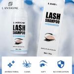 Lanthome Lash Shampoo With Brush OEM ODM Eyelash Foam Cleanser