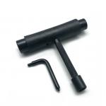 Black Skateboard Multi Tool Skateboard T Tools All In One Portable With Allen Key for sale