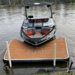 Lake Marine Inflatable Pontoon Inflatable Boat Dock Inflatable Floating Jetski Dock for sale