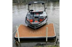 China Lake Marine Inflatable Pontoon Inflatable Boat Dock Inflatable Floating Jetski Dock supplier