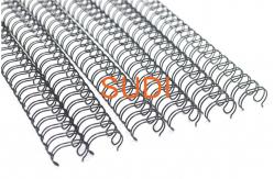 China Black Nylon Coated 5/16 Inch Twin Loop Binding Wire supplier