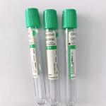 Vacuum Blood Collecting Tube  4ml 5ml  Plasma Test Green Top vacuum blood colletion tube for sale