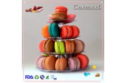 China 4 tier macaron display tower stand for french macaron supplier