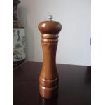 Tall Wooden Manual Pepper Grinder Salt Spices Mill for sale