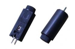 China Cylindrical Vertical 5x20mm PCB Fuse Holder Block 10A 250VAC With Terminal Pitch 10mm supplier