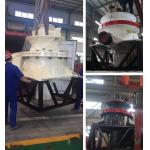 500 T/H Output Single Cylinder Hydraulic Cone Crusher For Stone