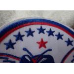 3D Washable Custom Embroidery Heat Transfer Patch For Ski-Wear