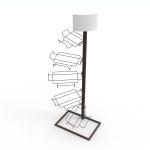 Home Metal Display Stands Textile Shop Pillow Display Stand Metal Display Rack for sale