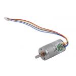 Round Geared Stepper Motor 20mm Micro Geared Stepping Motor 2 Phase 4 Wire Mini Gear Stepper Motor With Gearbox for sale