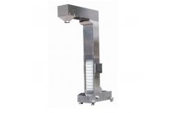 China 4L Bucket Food Grade Conveyor With Vibrating Feeder supplier