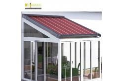 China Balcony Retractable Roof Awning Aluminium Retractable Awning Conservatory Awning supplier