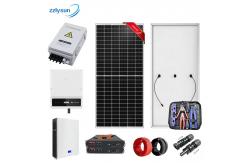China 5KW 6KW Home Solar Panel System With Battery Hybrid Solar Inverter supplier