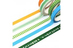 China China Style Adhesive Tape Washi Tape Custom Wholesale With Beautiful Own Designs supplier