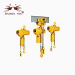 1T 2T 5T Electric Chain Hoist 10m Lifting Height Large Load Capacity Yellow for sale