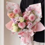 Partysu Fresh Floral Paper with Floral Arrangements and Packaging for Fresh Flowers 57*57cm for sale