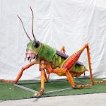 Animated Animatronic Mantis Insect for Amusement Park Simulate