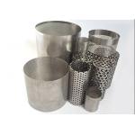 Velp Cylinder Perforated Metal Mesh Galvanized Anodized Perforated Filter Tube for sale