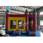 5.18m 17ft Children Inflatable Jumping Castle Slide Digital Printing
