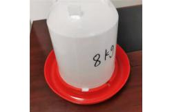 China Automatic Plastic 8L Poultry Feeder Drinker For Broiler Breeder supplier