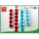 Red / Blue Die Cutting Coins Strong Adhesive Heat Resistant for sale
