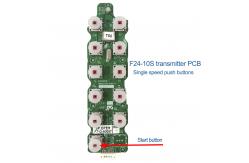 China F24-10S Remote Control Spare Parts Telecontrol Industrial Remote Control Transmitter PCB supplier
