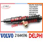Fuel Diesel Injector 21644596 7421582094 7421644596  5001867216 85003948 20708597  E3.18 for VOL REN-AULTT MD11 EURO for sale